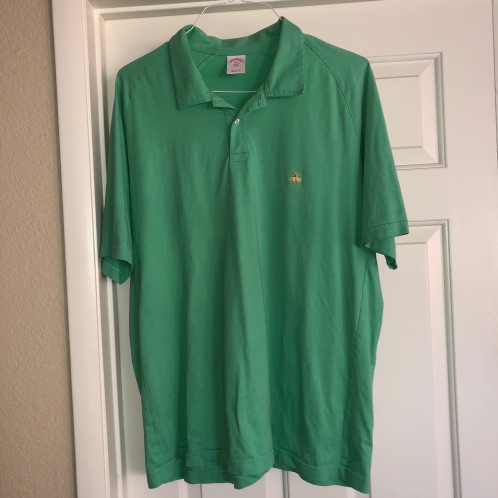 Men’s Green XXL Brooks Brothers Polo